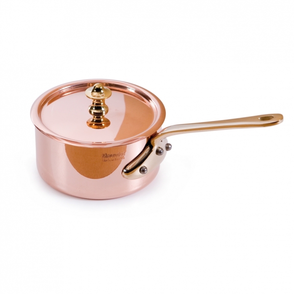 Copper & Stainless steel small saucepan Mauviel
