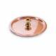 MAUVIEL 6528.02 - M'minis Collection - Copper Lid for small saucepan with bronze handle