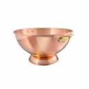 MAUVIEL 2702 - M'30 Collection - Copper Champagne bowl with bronze rings