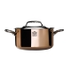 De BUYER 6242 - Prima Matera Induction Collection - Copper stewpan with lid stainless steel inside