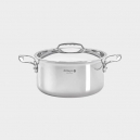 DE BUYER 3742 - Affinity Collection  - Stainless steel stewpan with cast stainless steel handles