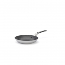 DE BUYER 3718 - Round non stick Affinity frying pan with cast stainless steel handle