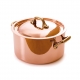 MAUVIEL 6722 - M'héritage Collection - Copper & stainless steel Stewpan, bronze handles 