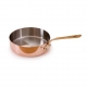 MAUVIEL 6523 - M'héritage Collection - Copper & Stainless steel Saute Pan, bronze handle