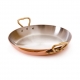 MAUVIEL 6727 - M'héritage Collection - Copper & Stainless steel Round Pan with bronze handles 