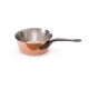MAUVIEL 2146 - M'tradition Collection - Copper Splayed Saute Pan Tin inside with cast iron handle