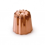 Copper Cannelé Molds tin inside