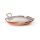 MAUVIEL 2177 - M'tradition Collection - Copper & Tin inside Round Pan with bronze handle
