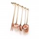 MAUVIEL 2705.01 - M'plus Collection - Copper Support Brass Rod with 5 ustensils