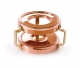 MAUVIEL 4301 - P'plus Collection - Copper Heater with candle for small saucepan, bronze handles