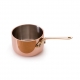 MAUVIEL 6510.07 - M'minis Collection - Copper Small Saucepan stainless steel inside with bronze handle